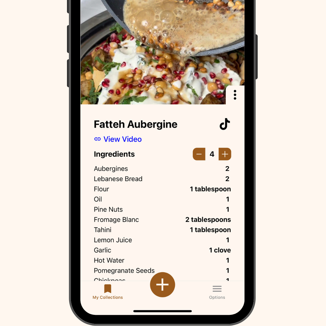 Recipe import